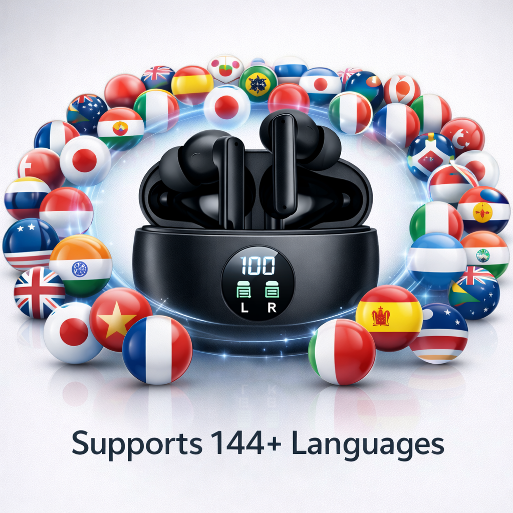 iGamov AI Translator Earbuds