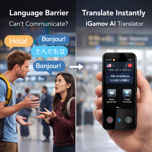 AI Real-Time Language Translator – 106 Languages Smart Voice Translator
