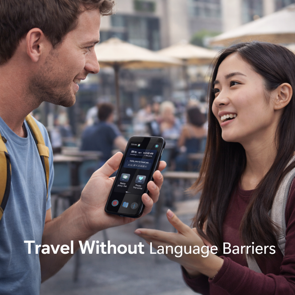 AI Real-Time Language Translator – 106 Languages Smart Voice Translator